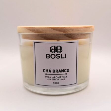 Vela de Chá Branco