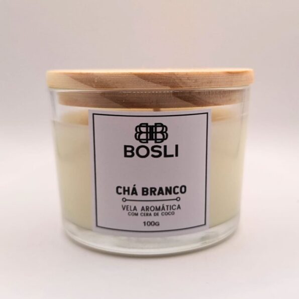 Vela de Chá Branco